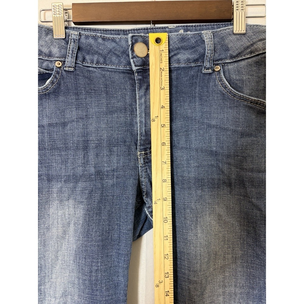 Women's Wranglers Jeans Straight Leg Cowgirl Preppy 11x32 1009MWTMS Spandex - Picture 10 of 15